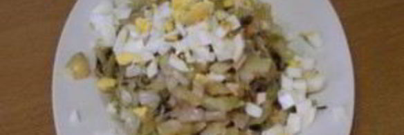 блинчики с капустой и яйцом