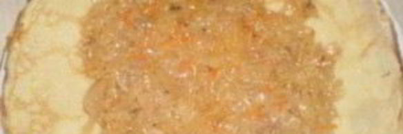блинчики с капустой