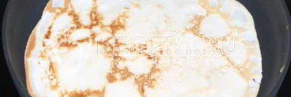 блинчики с мороженым и шоколадом