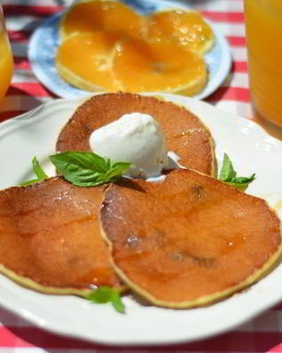 Блинчики с мороженым