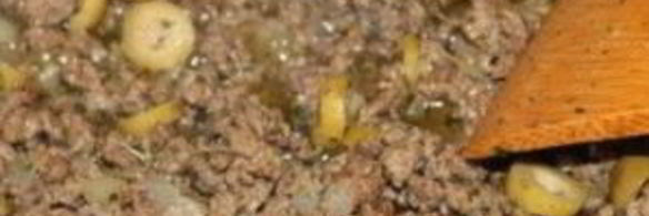 блинчики с мясом и яйцом