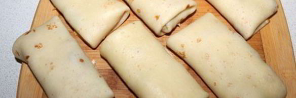 блинчики с начинкой из говяжьего сердца