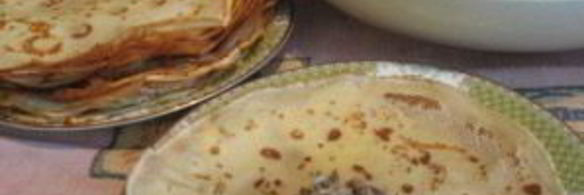 блинчики с печенью и рисом