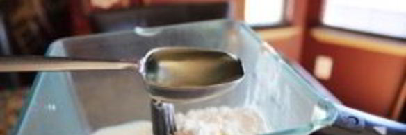 блинчики с персиками