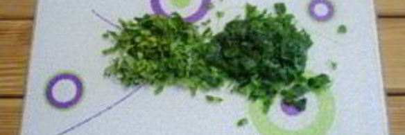 блинчики с зеленью