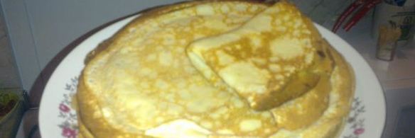 блины банановые на сгущенке