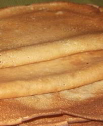 Блины без дрожжей на молоке