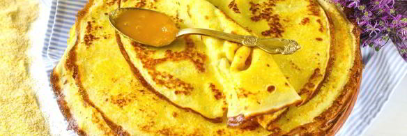 блины из кукурузной муки