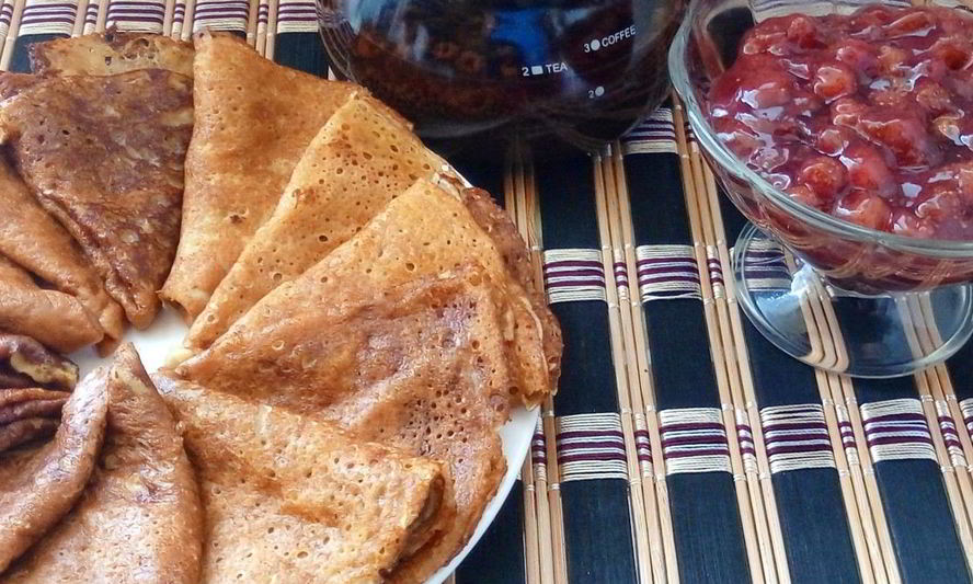 Рецепт блинов из мороженого