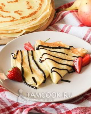 Блины на детской смеси