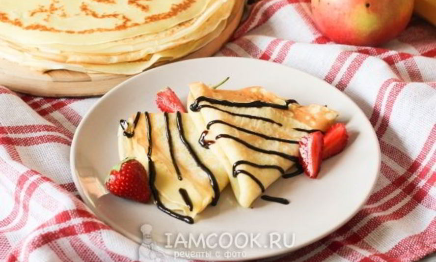 Рецепт блинов на детской смеси