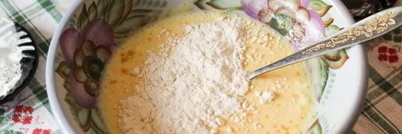 блины на детской смеси