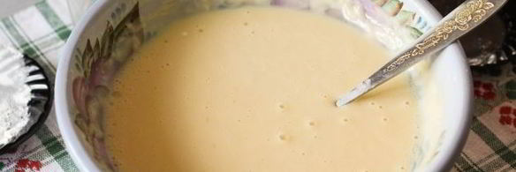 блины на детской смеси