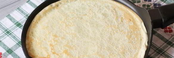 блины на детской смеси