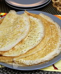 Блины на дрожжах