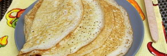 блины на дрожжах