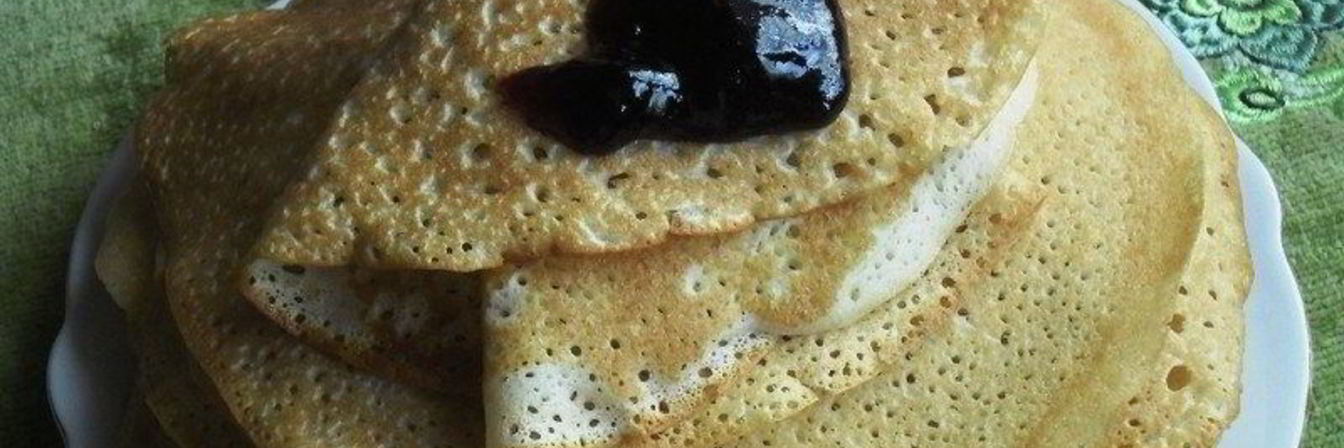 Блины на кефире диетические