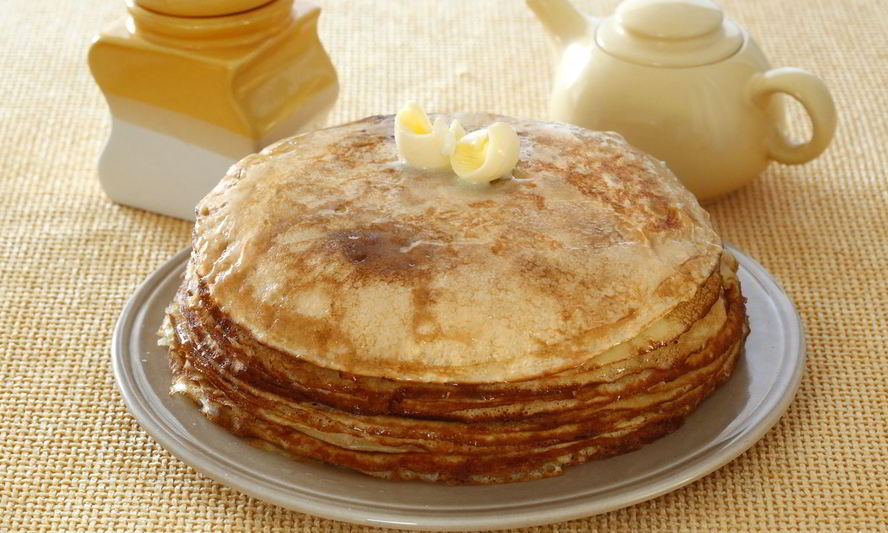 Рецепт блинов на кефире