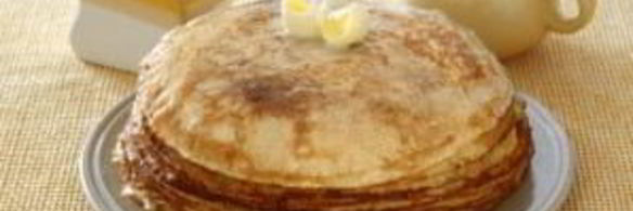 блины на кефире