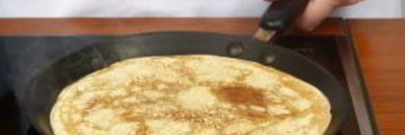 блины на кефире