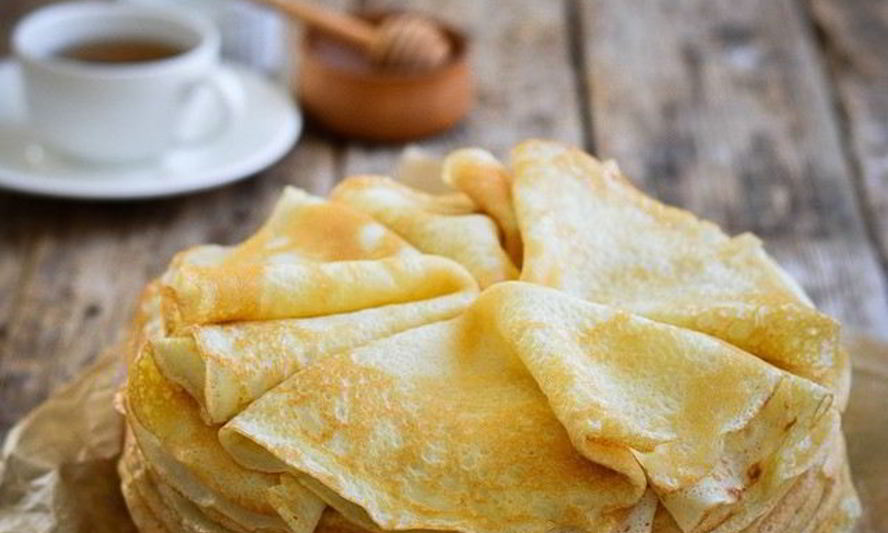 Рецепт блинов на кислой сметане