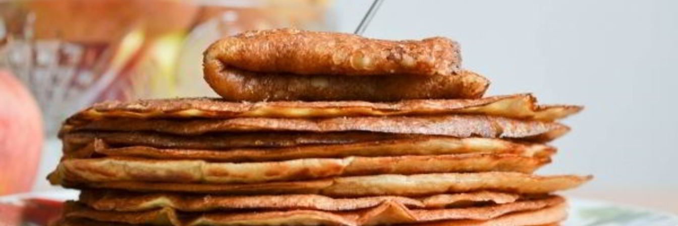 Блины на кислом кефире