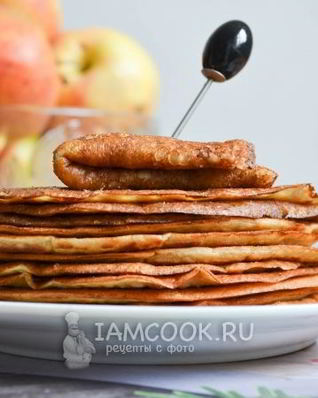 Блины на кислом кефире