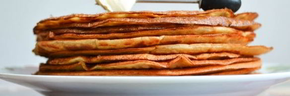 блины на кислом кефире