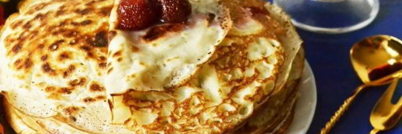 Блины на кислом молоке без яиц