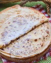 Блины на майонезе