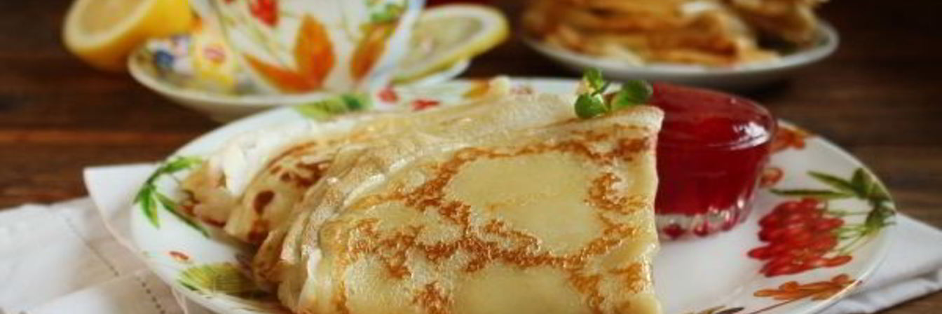 Блины на молоке без дрожжей