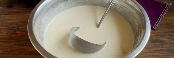 блины на молоке без дрожжей