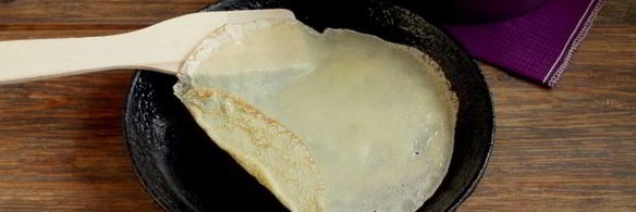 блины на молоке без дрожжей