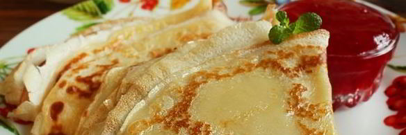 блины на молоке без дрожжей