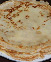 Блины на молоке без яиц