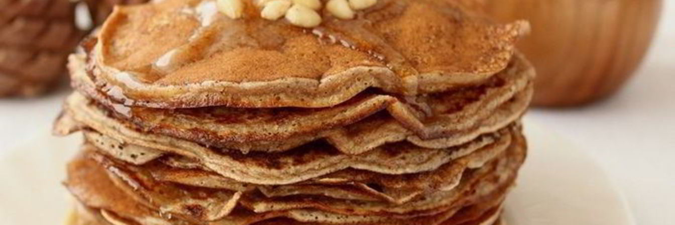 Блины на муке из кедровых орешков