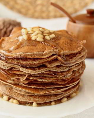 Блины на муке из кедровых орешков