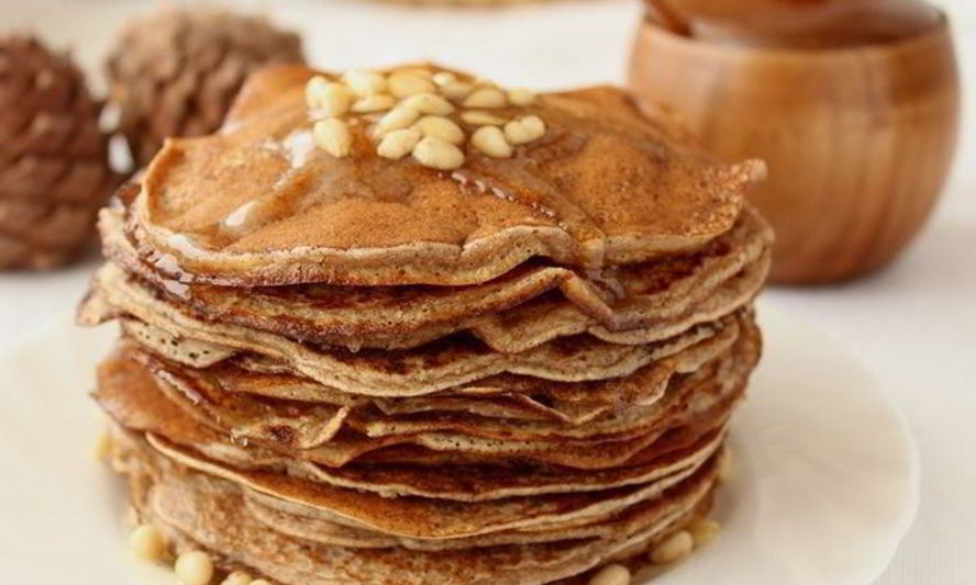 Рецепт блинов на муке из кедровых орешков
