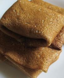 Блины на сыворотке с начинкой из сельди