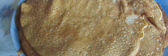 блины на сыворотке с начинкой из сельди