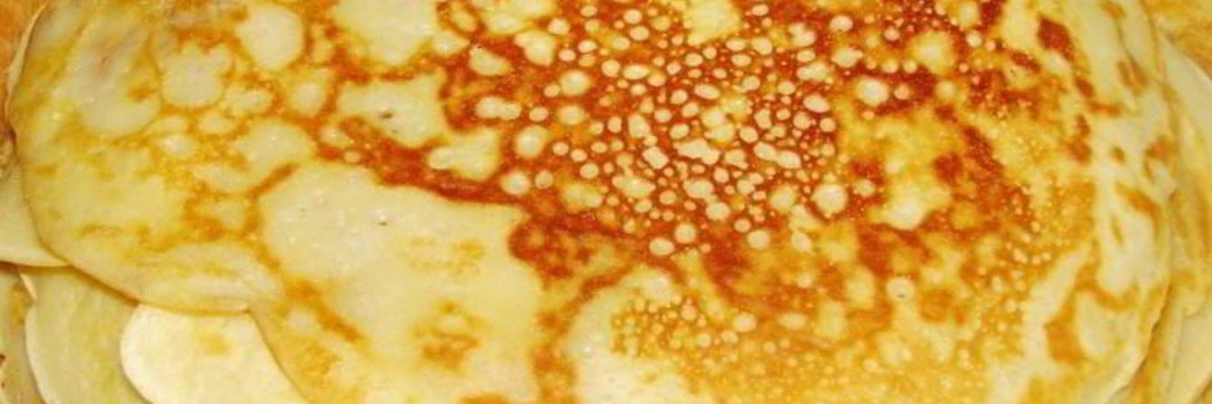 Блины простые с 1 яйцом