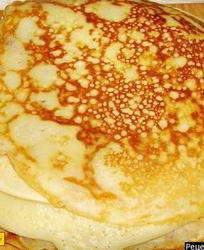 Блины простые с 1 яйцом