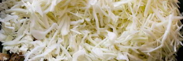 блины с капустой