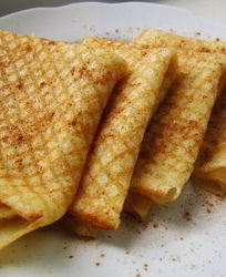 Блины с корицей