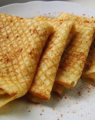 Блины с корицей