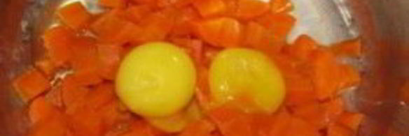 блины с морковью