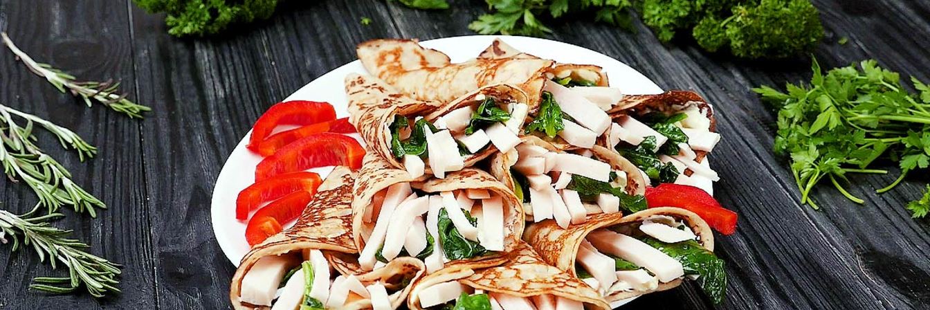 Блины с начинкой