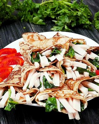 Блины с начинкой