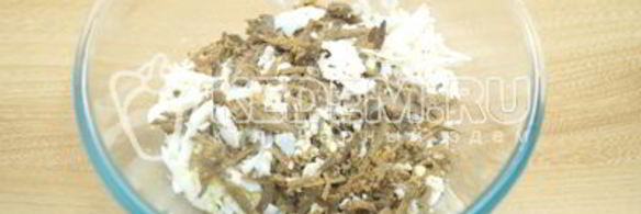 блины с печенью и яйцом