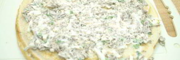 блины с печенью и яйцом